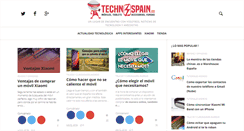 Desktop Screenshot of elblogdetechnospain.com