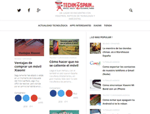 Tablet Screenshot of elblogdetechnospain.com